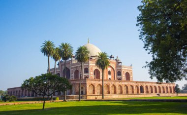 Humayun 'un Mezarı, Delhi, Hindistan, Babür İmparatoru Humayun' un 1565 'te inşa ettiği mezar, UNESCO Dünya Mirası Alanı