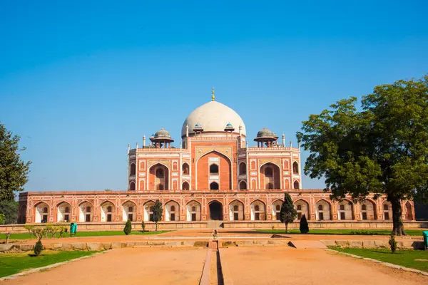 Humayun 'un Mezarı, Delhi, Hindistan, Babür İmparatoru Humayun' un 1565 'te inşa ettiği mezar, UNESCO Dünya Mirası Alanı