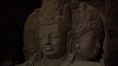 UNESCO Dünya Mirası Alanı, Fil Mağaraları Heykeli. Hindistan
