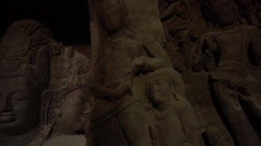 UNESCO Dünya Mirası Alanı, Fil Mağaraları Heykeli. Hindistan