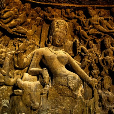 Fil Mağaraları UNESCO Dünya Mirası Siteleri, Hindistan.