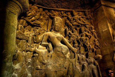 Fil Mağaraları UNESCO Dünya Mirası Siteleri, Hindistan.