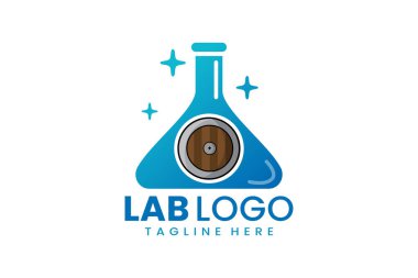 Düz modern kalkan logo şablonu simge vektör tasarımı illüstrasyonu