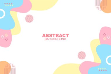 Geometrik şekilli yaratıcı soyut arkaplan, el çizimi arkaplan, soyut dalga arkaplanı