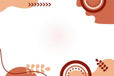 soyut beyaz kahverengi arkaplan renkli gradyan tasarımı, Pastel modern duvar kağıdı afişi arka planı