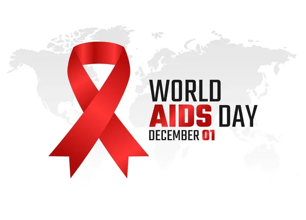 Graphique Vectoriel Journée Mondiale Des Aides Bon Pour Célébration Journée — Image vectorielle