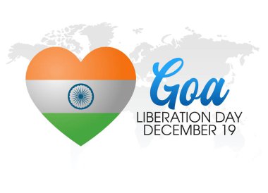 Goa Liberation Day 'in vektör grafiği Goa Liberation Day kutlaması için iyi. düz dizayn. İlan tasarımı. Düz illüstrasyon.