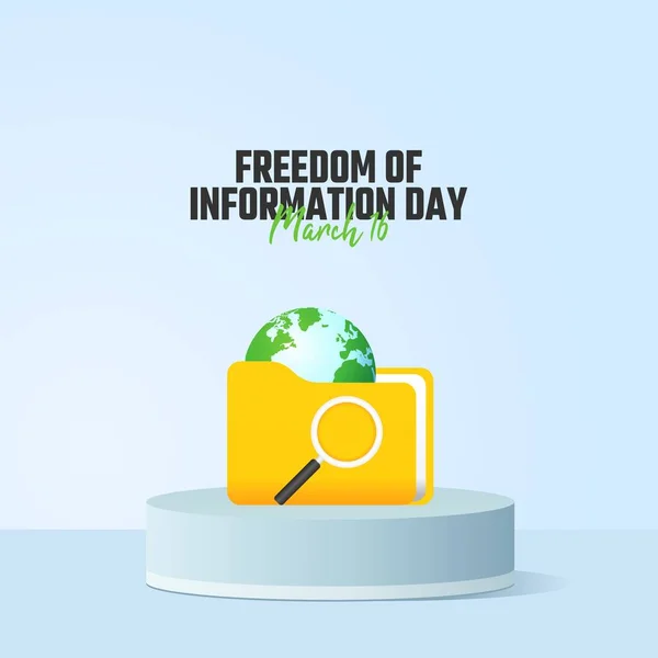 Vector Gráfico Del Día Libertad Información Bueno Para Celebración Del — Vector de stock