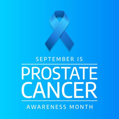 vector graphic of Prostate Cancer Awareness Month good for Prostate Cancer Awareness Month celebration. flat design. flyer design.flat illustration.