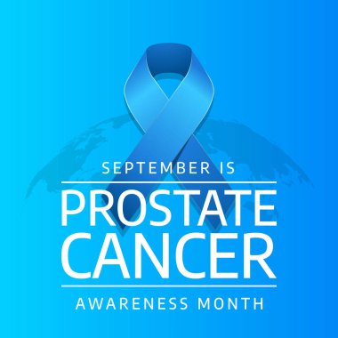 vector graphic of Prostate Cancer Awareness Month good for Prostate Cancer Awareness Month celebration. flat design. flyer design.flat illustration.