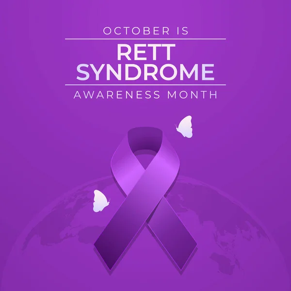 stock vector Flyers promoting Rett Syndrome Awareness Month or associated events can utilize Rett Syndrome Awareness Month vector illustrations. design of a flyer, a celebration.