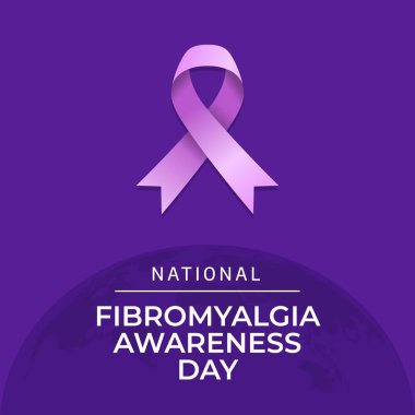 Ulusal Fibromiyalji Farkındalık Günü 'nün vektör grafiği Ulusal Fibromiyalji Farkındalık Günü için ideal.