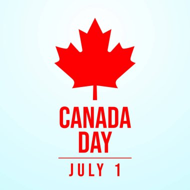 Kanada Günü 'nün vektör grafiği Kanada Günü için ideal.