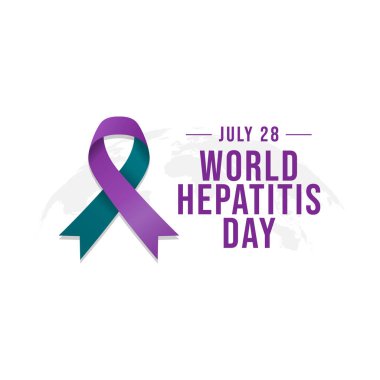 Dünya Hepatit Günü 'nün vektör grafiği Hepatit Günü için idealdir.