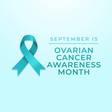 Yumurtalık Kanseri Farkındalığı Ayı 'nın vektör grafiği Yumurtalık Kanseri Farkındalığı Ayı için ideal.