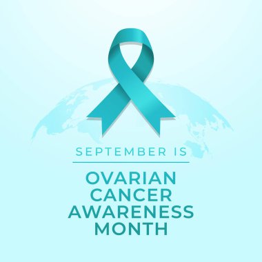 Yumurtalık Kanseri Farkındalığı Ayı 'nın vektör grafiği Yumurtalık Kanseri Farkındalığı Ayı için ideal.