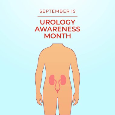 vector graphic of Urology Awareness Month ideal for Urology Awareness Month celebration. clipart