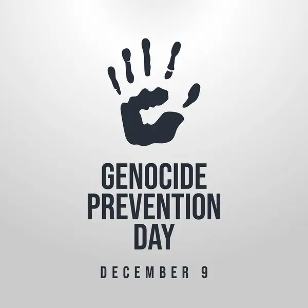 stock vector vector graphic of Genocide Prevention Day ideal for Genocide Prevention Day celebration.