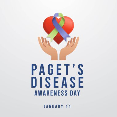 vector graphic of Pagets Awareness Day ideal for Pagets Awareness Day celebration. clipart