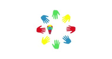 Dünya otizmi farkındalık günü videosu, dünya otizm farkındalık günü kutlamaları için ideal