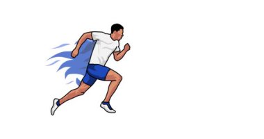 Spor Günü Hareketi videosu, atletizm günü kutlamaları için ideal.