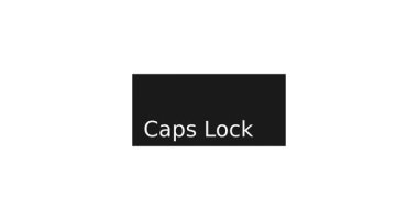 Capslock Gün Hareketi videosu, Capslock Günü kutlamaları için ideal