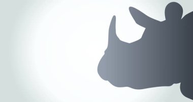 Gergedan günü videosu. Gergedan günü için ideal.