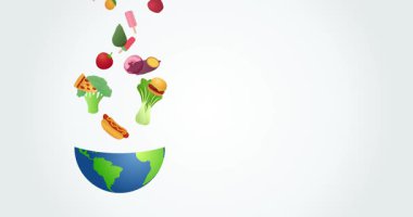 Dünya Gıda Günü videosu, yemek günü kutlaması için ideal.