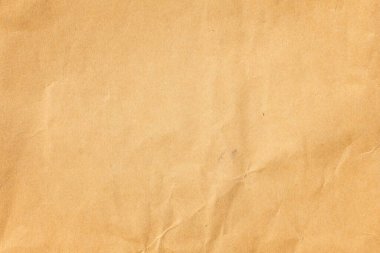 Eski kağıt arkaplan dokusu kaba desenli boş kopya alanı arkaplanı sarı, kahverengi