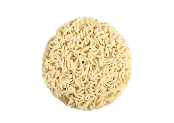 Flavor Instant Noodles White Background — Stock Photo, Image