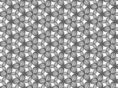 Tasarım arka planı için soyut siyah ve beyaz çizgiler