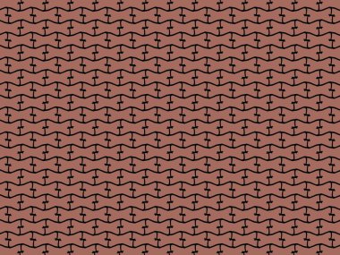 Kumaş tasarımı için Art deco trellis deseni