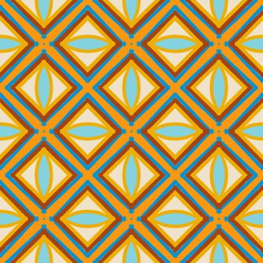 70 'lerin antika geometrik deseni