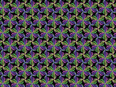 Geometrik etnik model tasarımı. Aztek kumaşlı halı mandala süsleme sembolü tekstil duvar kağıdı..