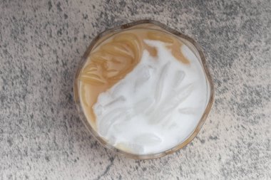 Vermicelli in Coconut Milk (Thai Dessert)  Kanom Pa Grim Kai Tao