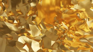 Arkaplan için geometrik soyutlama. 3B görüntüleme.