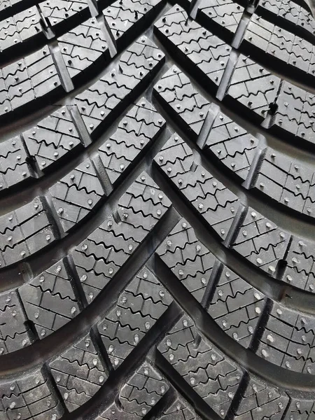 Protector New Rubber Tire Entire Frame Specific Pattern — Stock Photo, Image