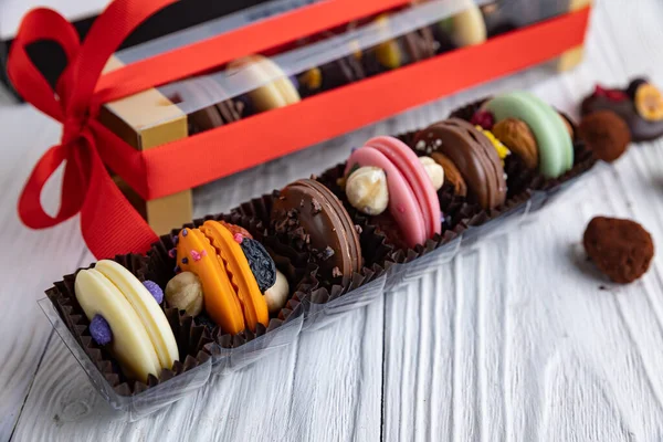 Cocoa Desserts Premium Chocolate Background — Stock Photo, Image