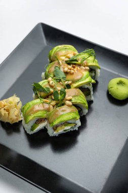 Japon restoranında nefis börekler.