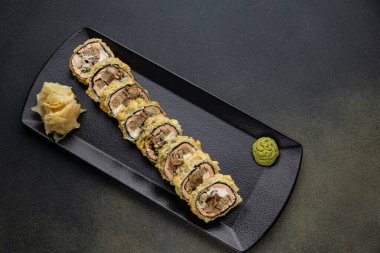 Japon restoranında nefis börekler.