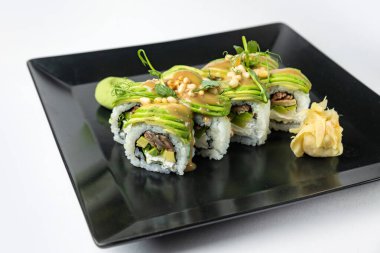 Japon restoranında nefis börekler.