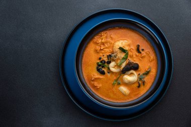 Lokantada lezzetli bir çorba