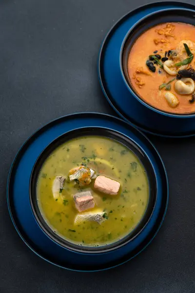 Sopa Deliciosa Restaurante — Fotografia de Stock