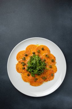 Lokantada nefis carpaccio