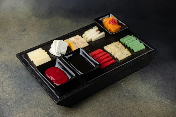 delicious snacks in a restaurant