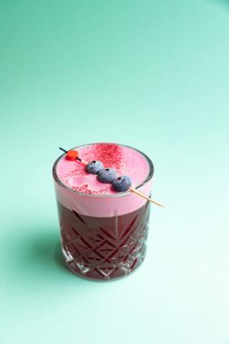 a beautiful alcoholic cocktail from the barman of the restaurant