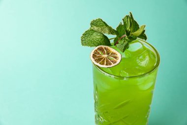 a beautiful alcoholic cocktail from the barman of the restaurant