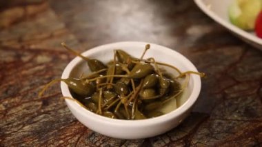 the chef prepares delicious dishes in the kitchen. 