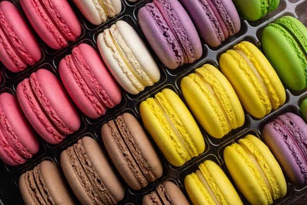A box of macaroons from the french bakery