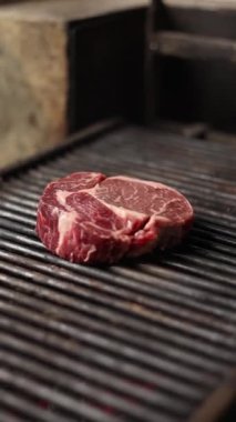 Şef restoranda lezzetli yemekler hazırlar.